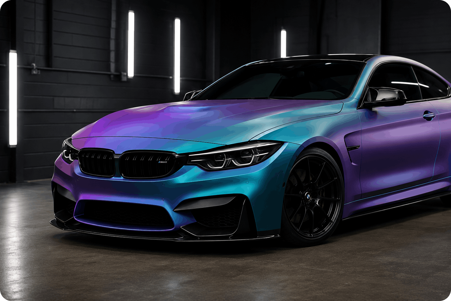 BMW color change by Vivid Visuals