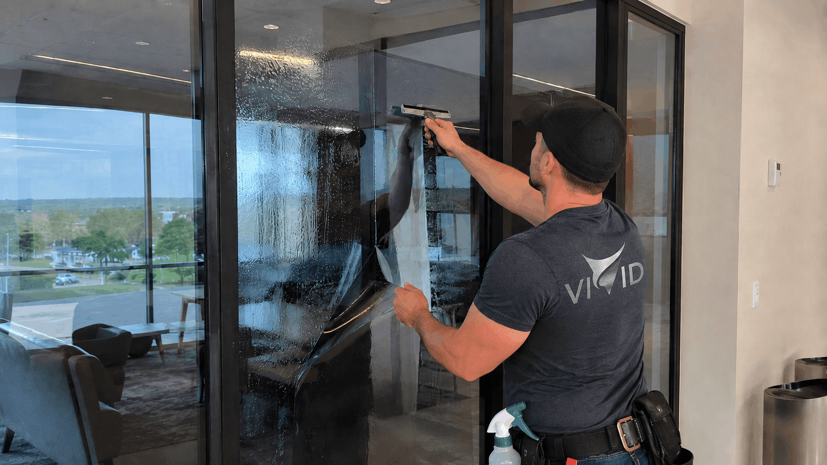 Commercial Window Tinting by Vivid Visuals